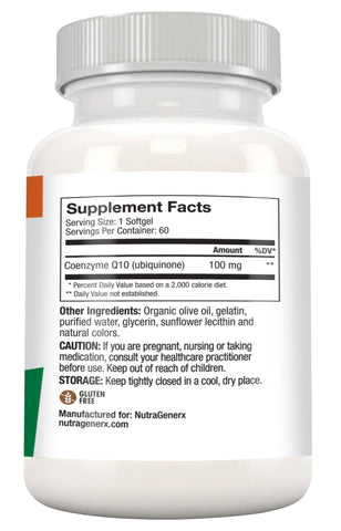 CoQ10 100mg Crystal-Free 60c