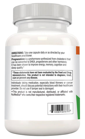 Pregnenolone 50mg 60c