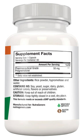 Pregnenolone 50mg 60c