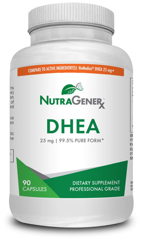 DHEA 25mg 99.5% Pure Form